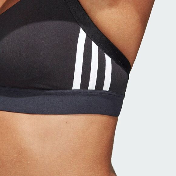 Adidas DT2747 Size 36DD Black 3-Stripe All Me Perfect Fit Cup Size Bra - Picture 4 of 4